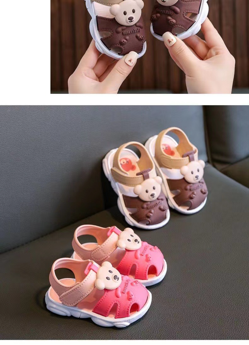 Summer Closed Toe Little Bear Beach Shoes