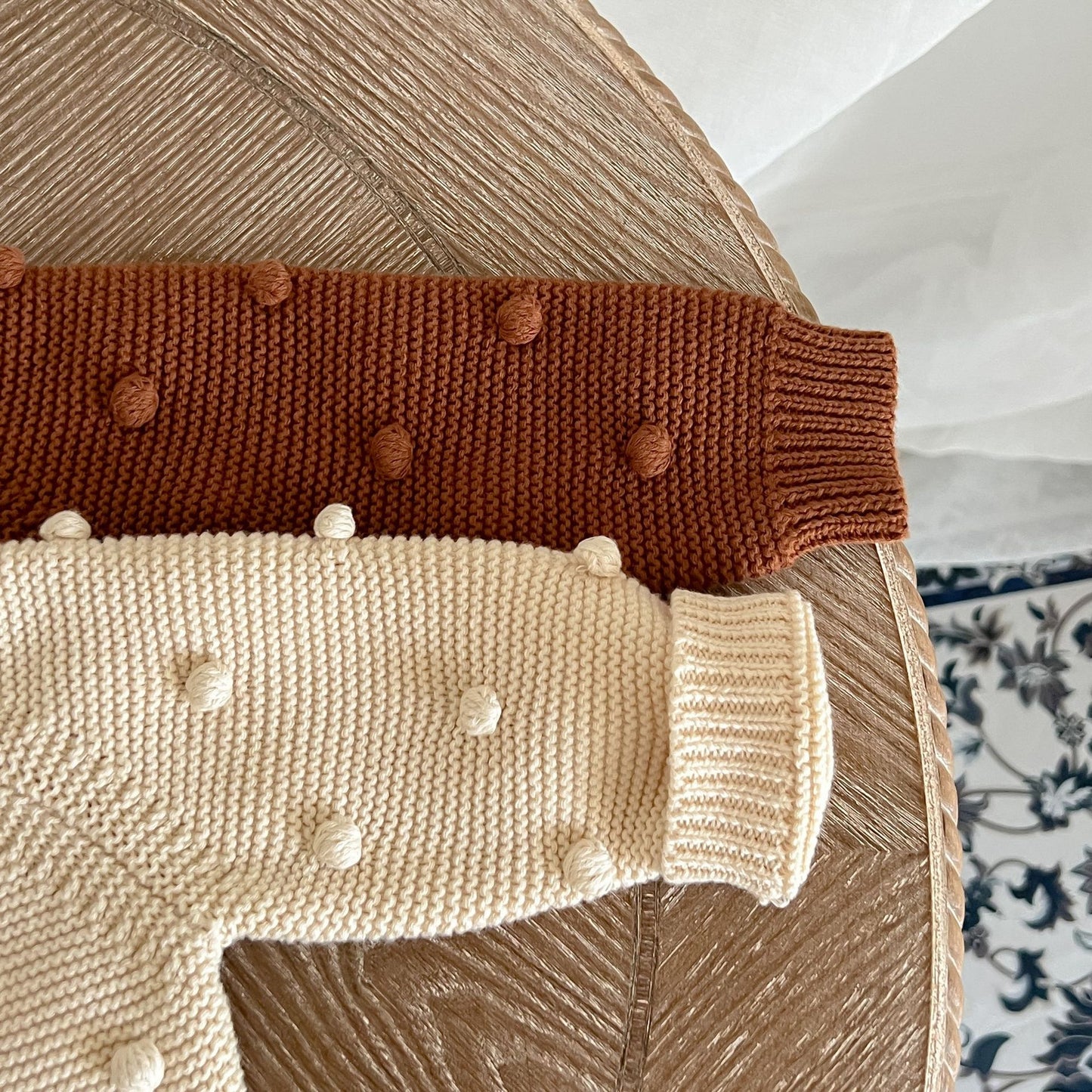 POM BUTTON UP CARIDGAN