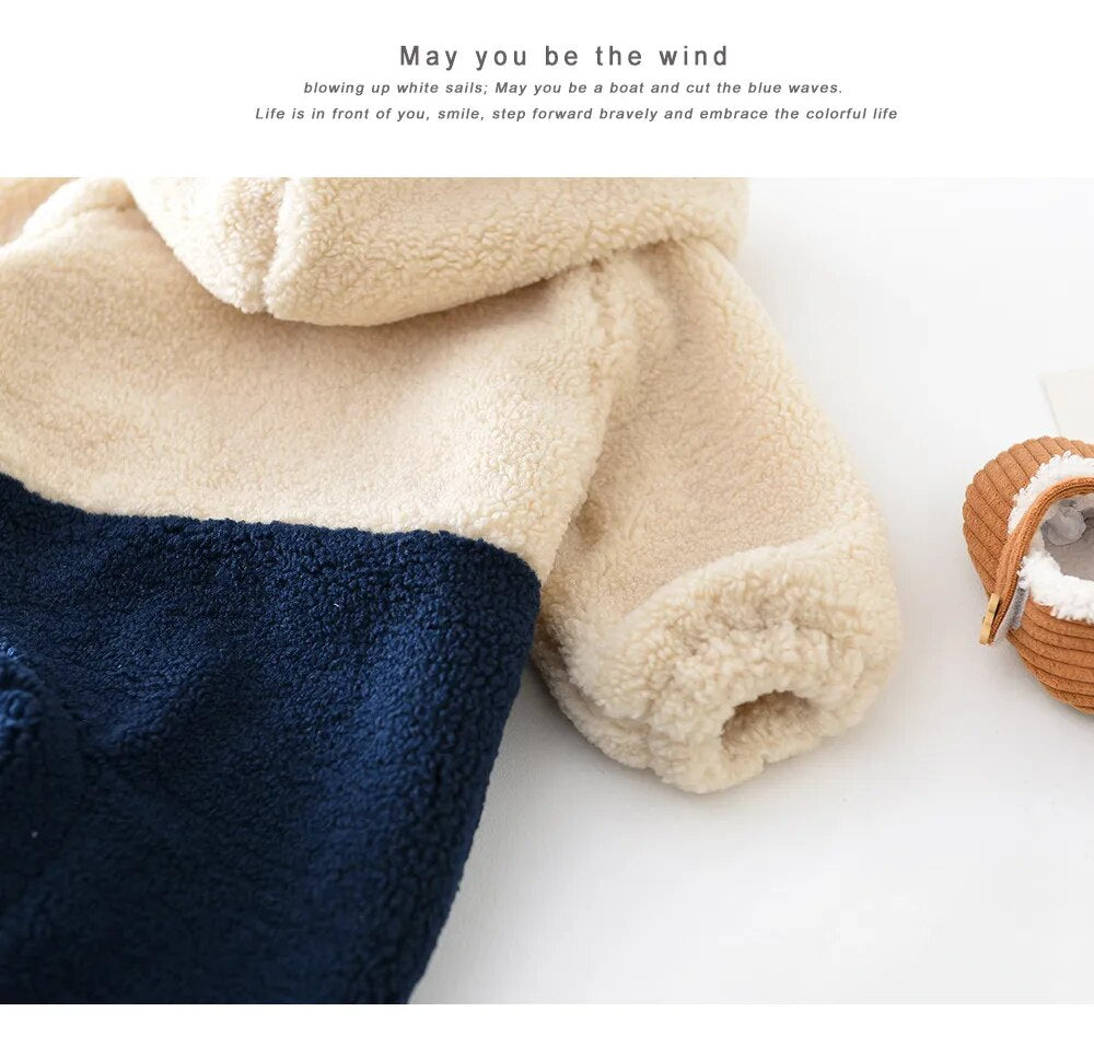 SAMY HOODED ROMPER