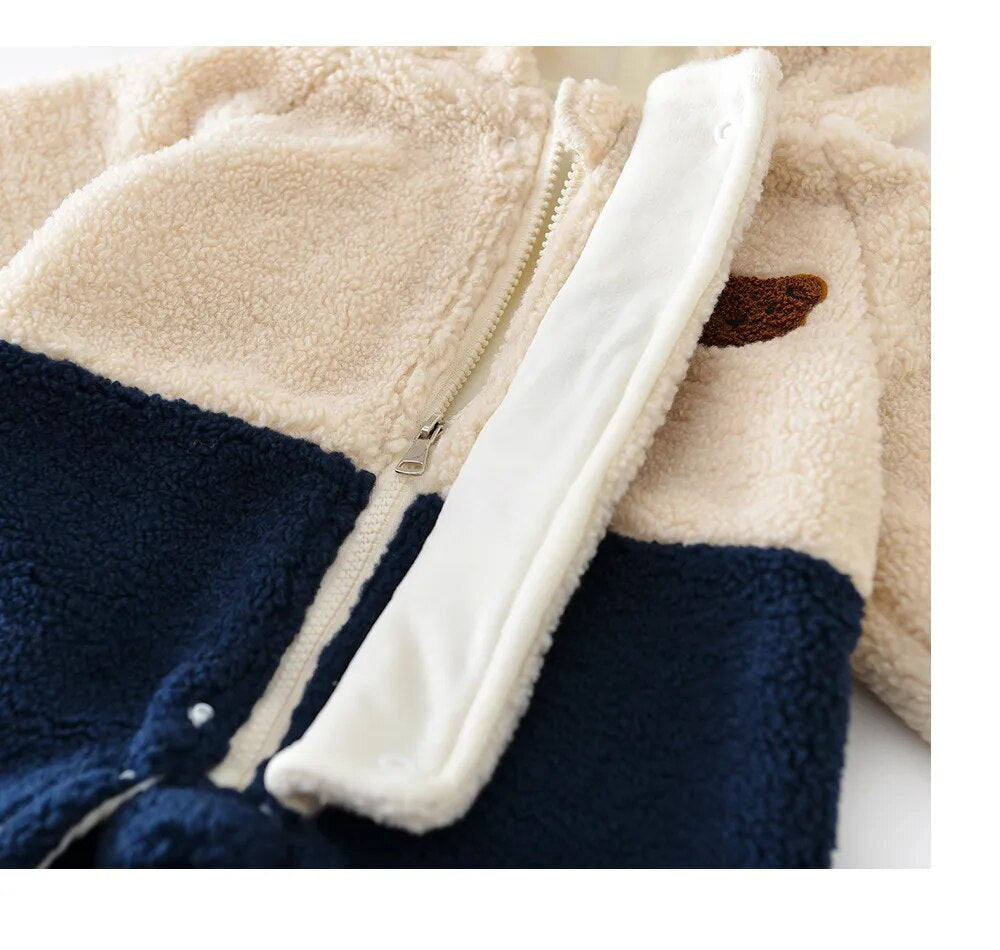 SAMY HOODED ROMPER