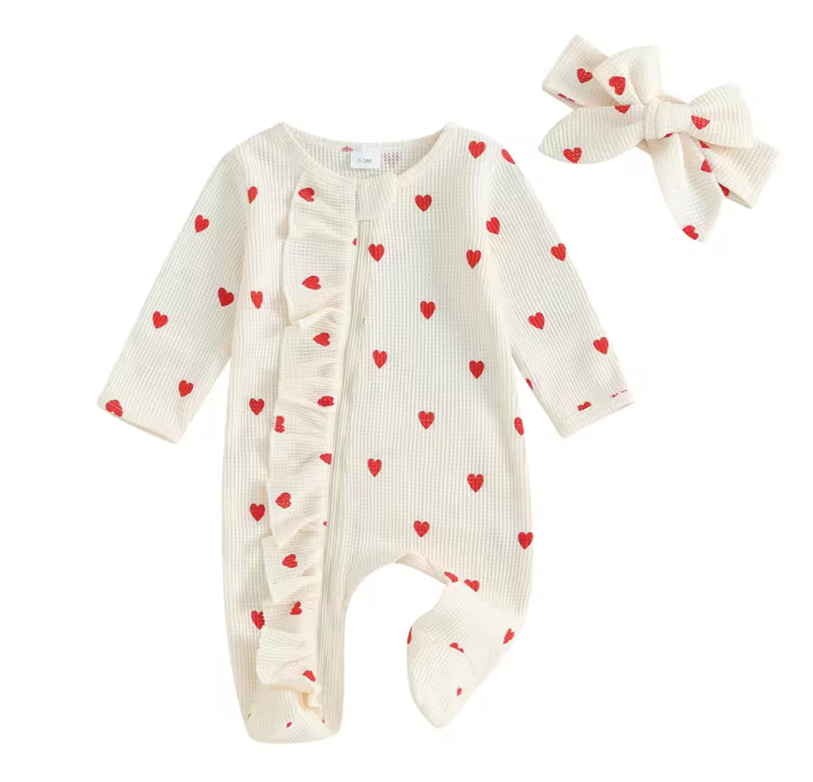 CINDY BOWY ROMPER 2-PIECE SET