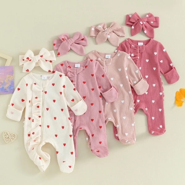 CINDY BOWY ROMPER 2-PIECE SET
