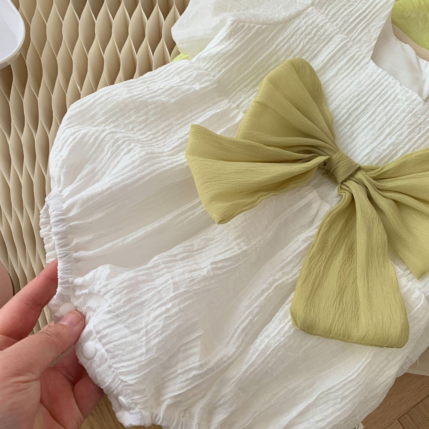 BOW ROMPER