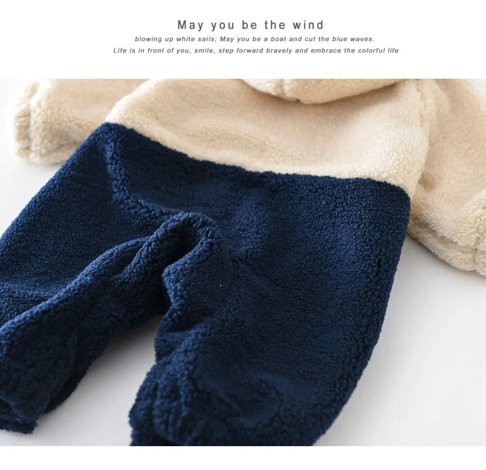SAMY HOODED ROMPER