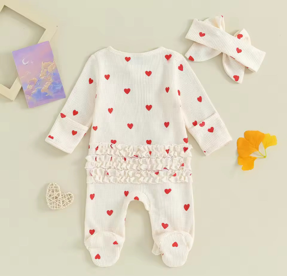 CINDY BOWY ROMPER 2-PIECE SET