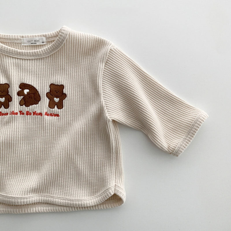Rib Two-Piece Teddy | 100% cotton