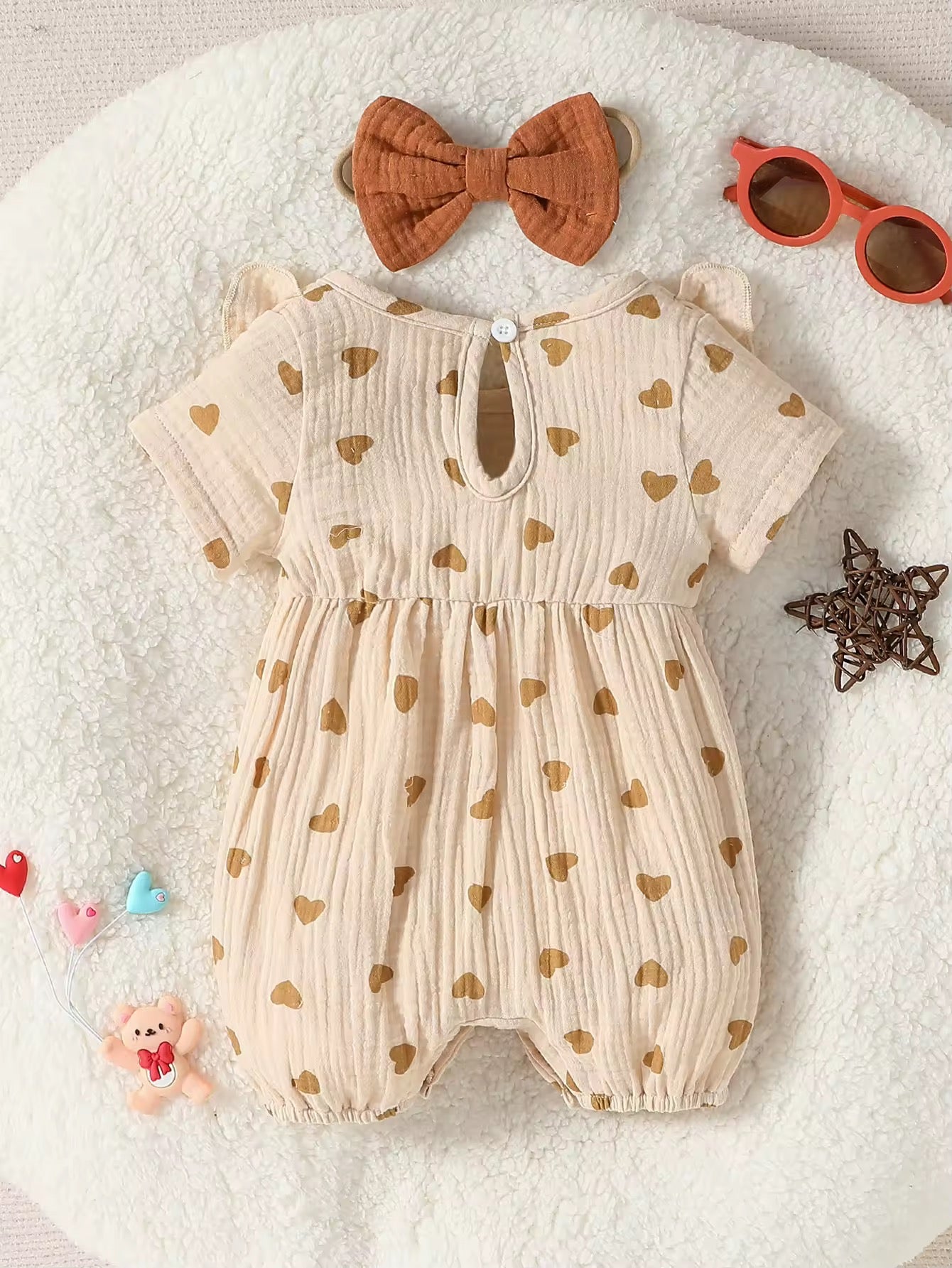 CUTEST BOWY 2PIECE-BOW & ROMPER