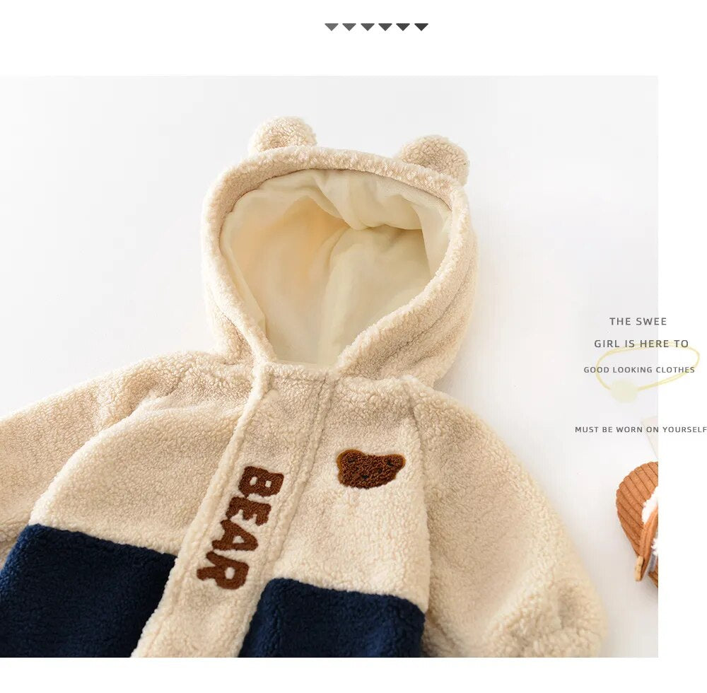 SAMY HOODED ROMPER