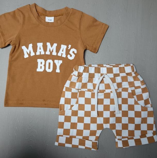 MAMA’S BOY OUTFIT SET