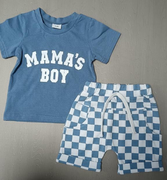MAMA’S BOY OUTFIT SET