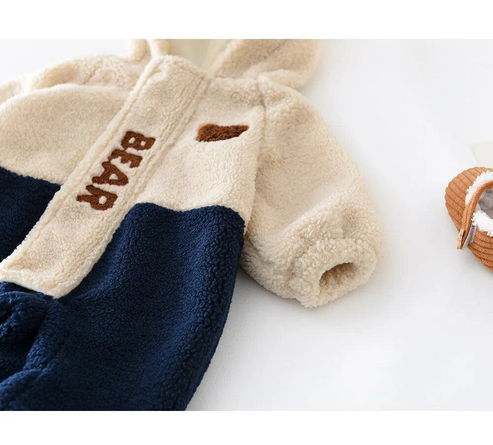 SAMY HOODED ROMPER
