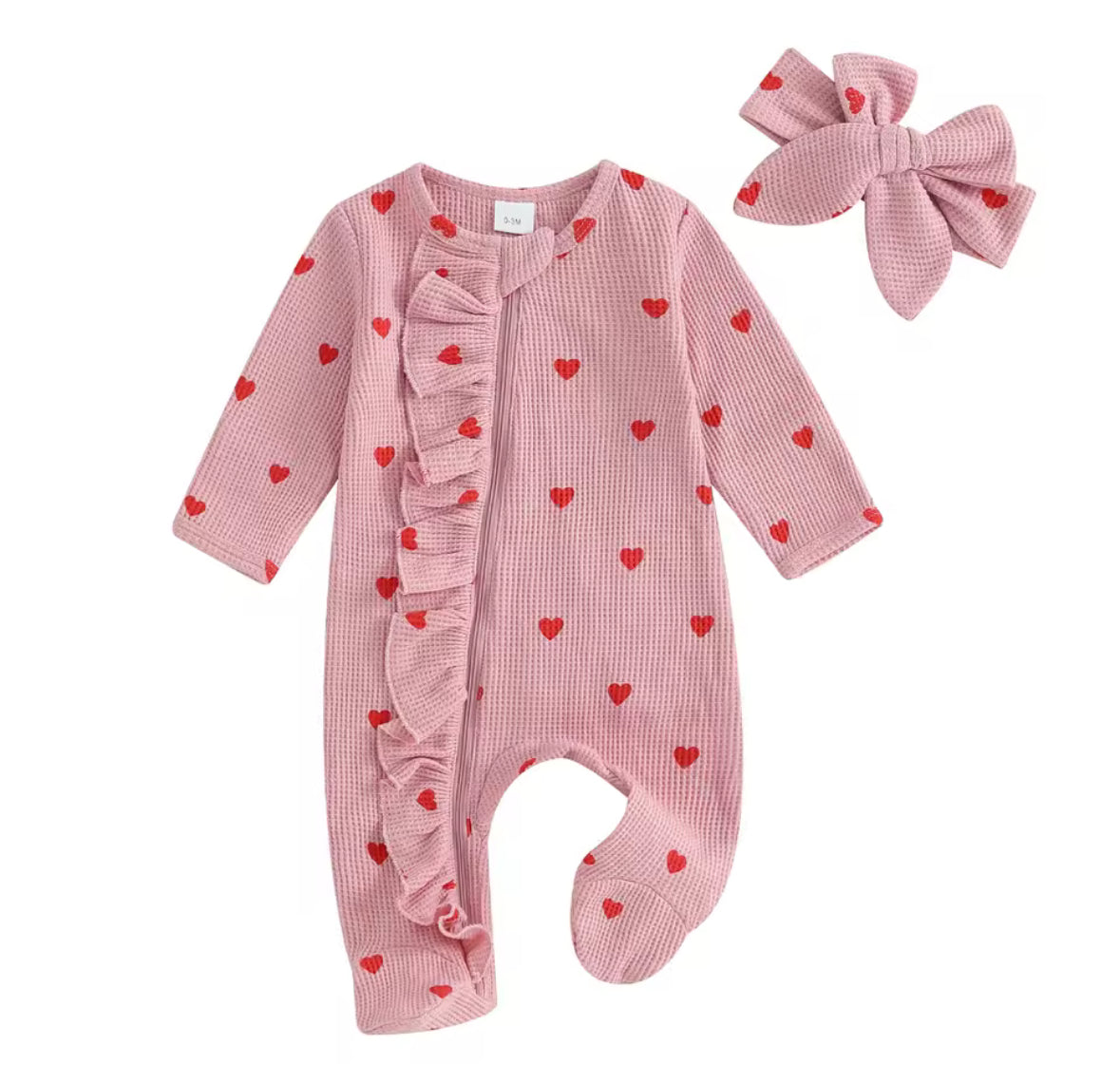CINDY BOWY ROMPER 2-PIECE SET
