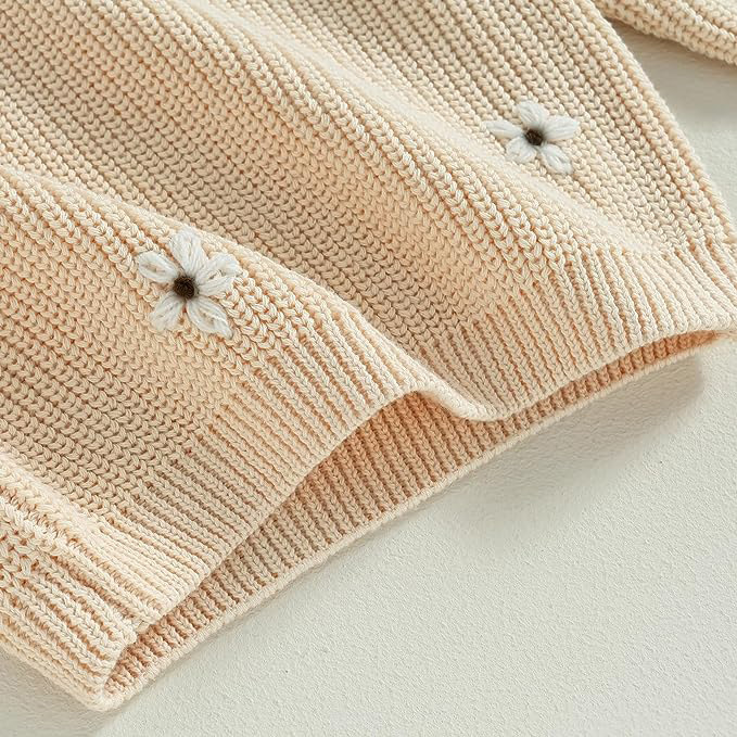 KNITTED DAISY JUMPER