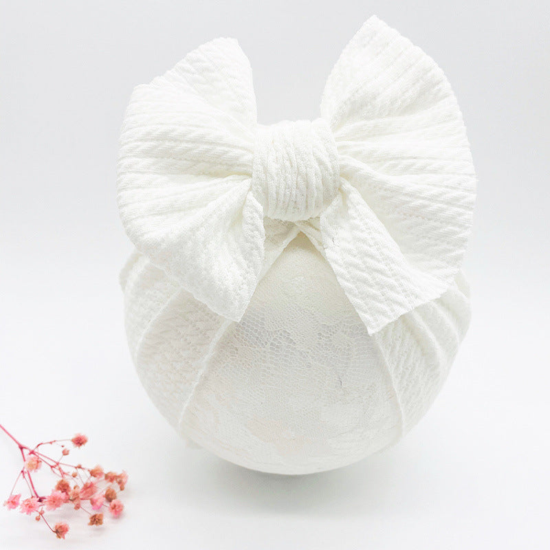 Knotted Hats for Baby Girl