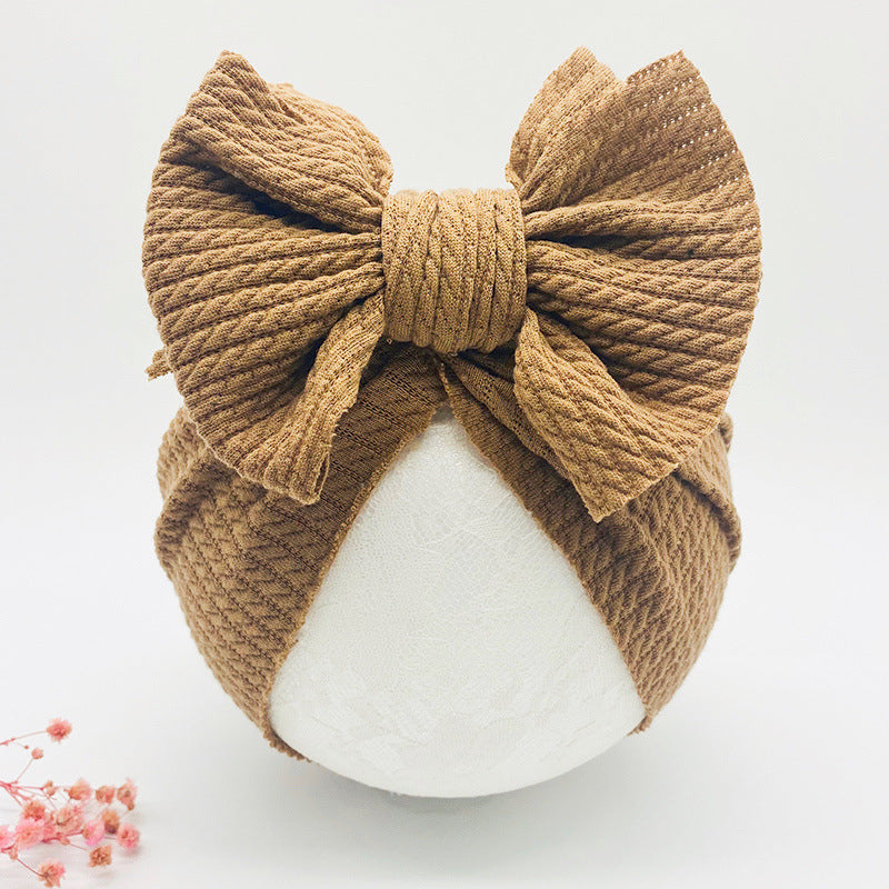 Knotted Hats for Baby Girl