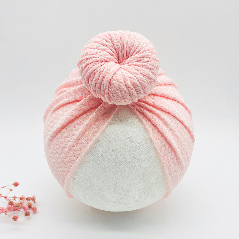 Knotted Hats for Baby Girl