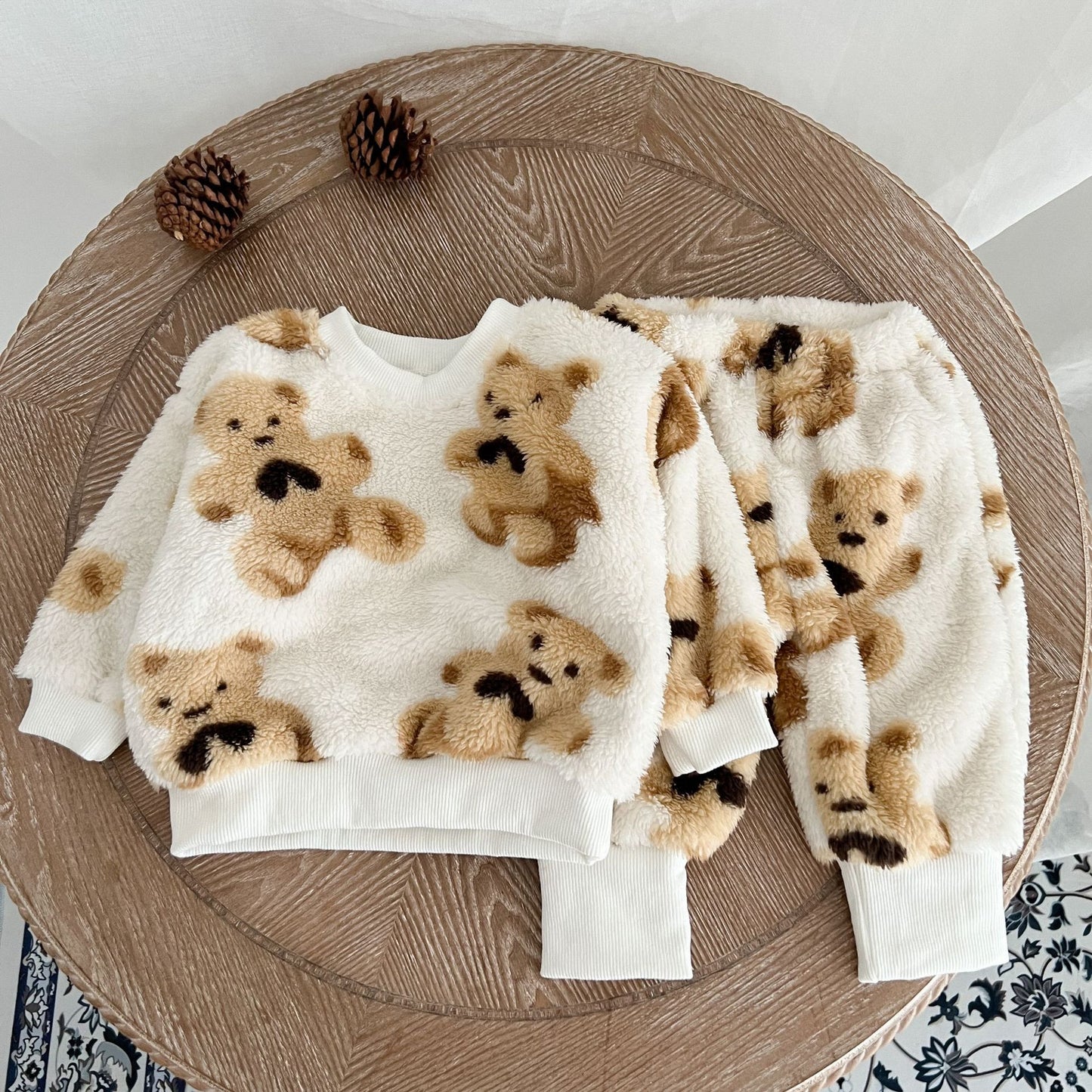Baby Fleece Shirt and Pants Set