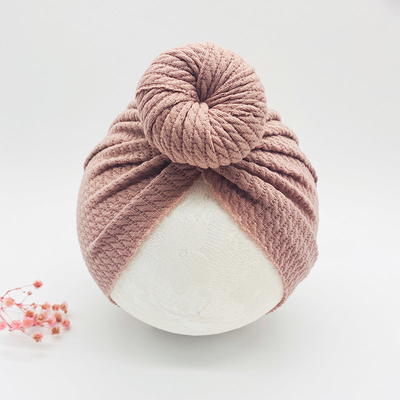 Knotted Hats for Baby Girl