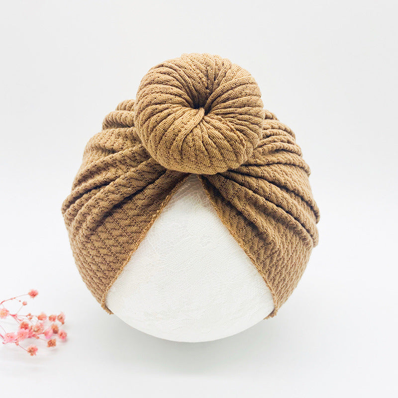 Knotted Hats for Baby Girl