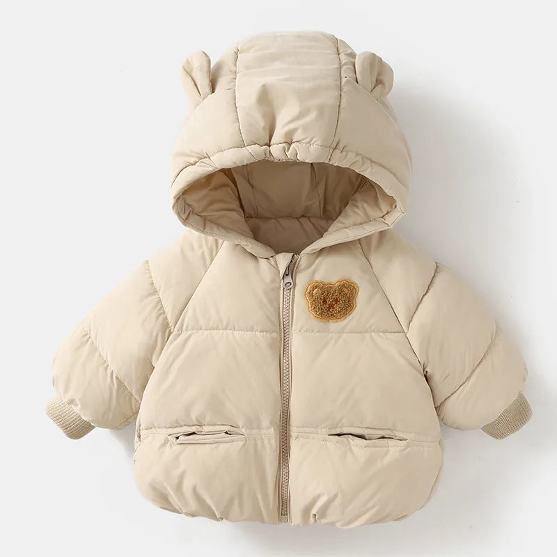 BEAR HOODED COAT