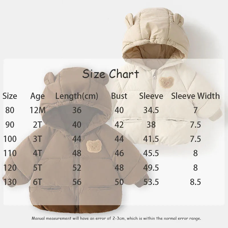 BEAR HOODED COAT