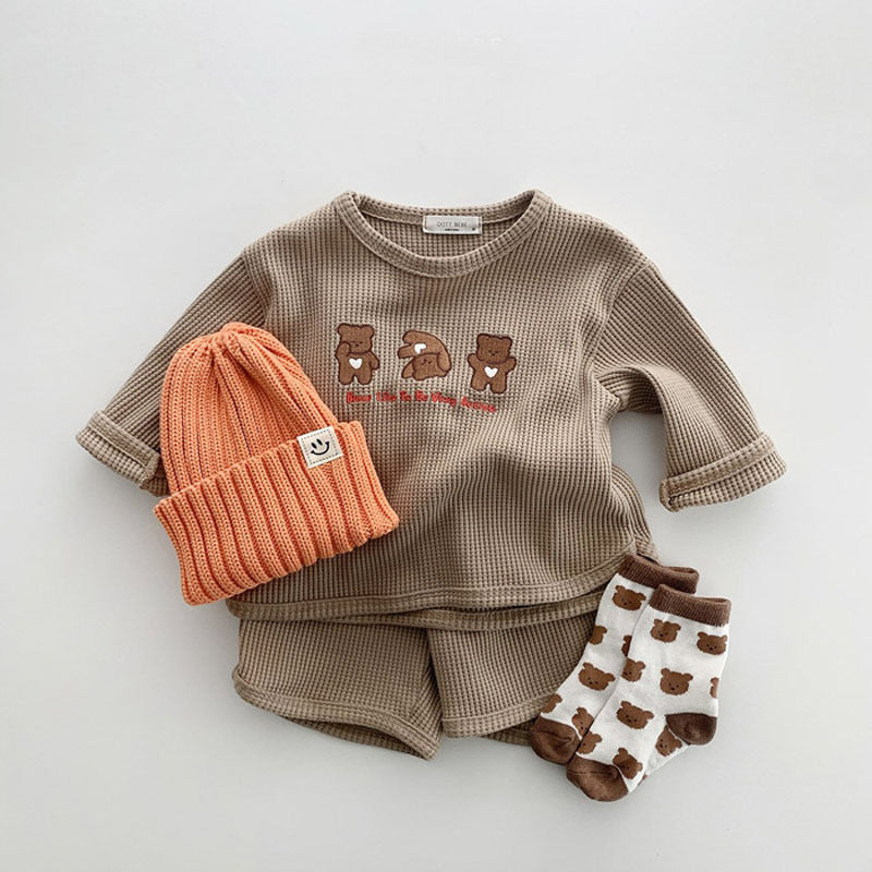 Rib Two-Piece Teddy | 100% cotton