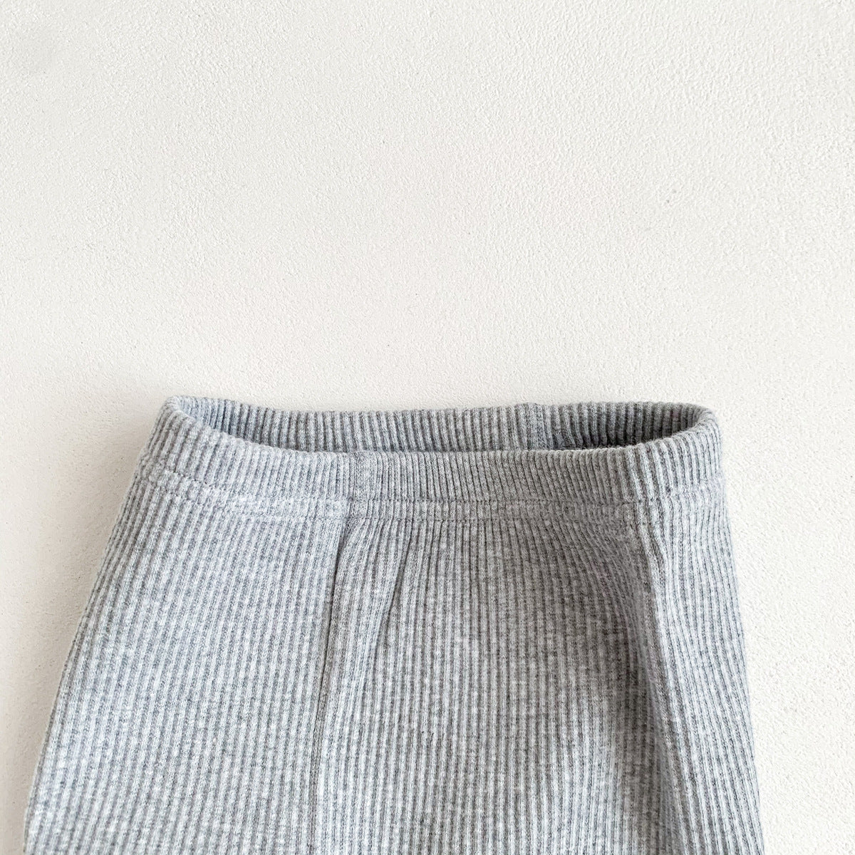 UNISEX Stripe Ribbed Cycling Shorts