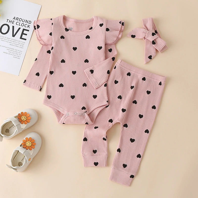 SET 3 PEZZI CUORE A COSTINE