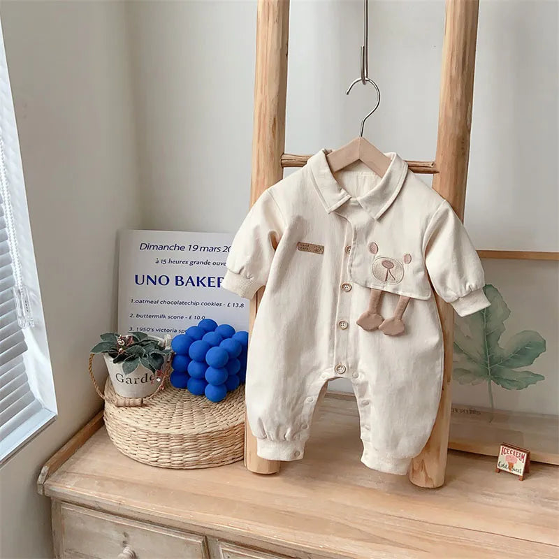 BEAR HANDMADE ROMPER 