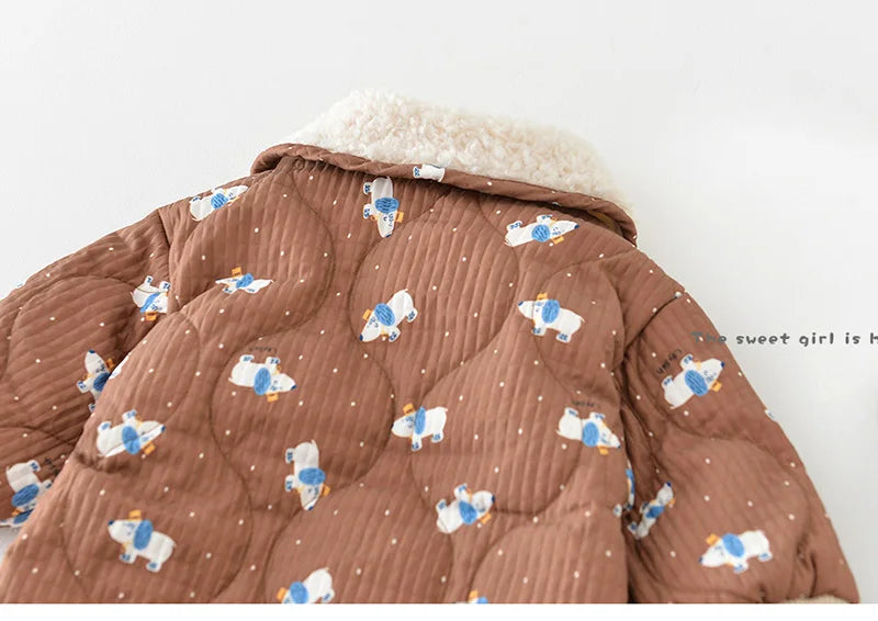 TONI BEAR WARM ROMPER + BAG