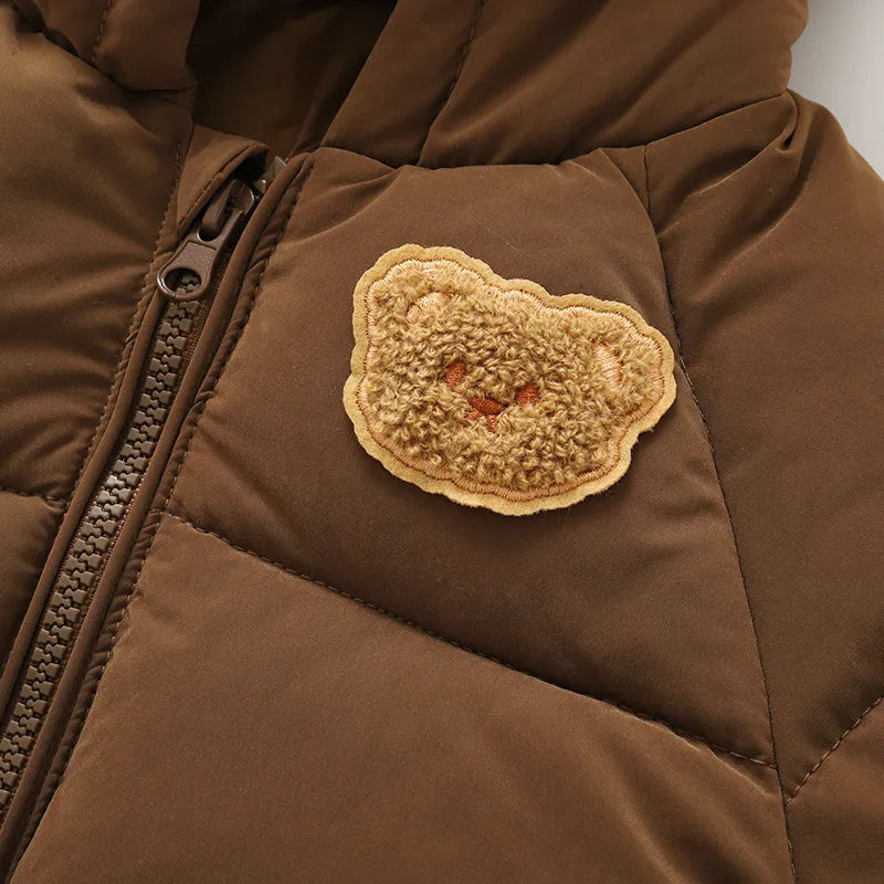 BEAR HOODED COAT