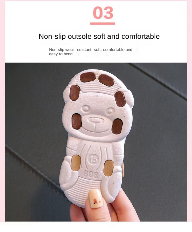 Summer Closed Toe Little Bear Beach Shoes