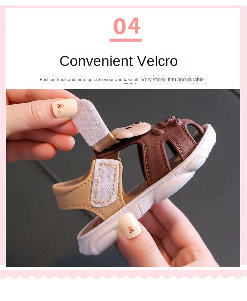 Summer Closed Toe Little Bear Beach Shoes