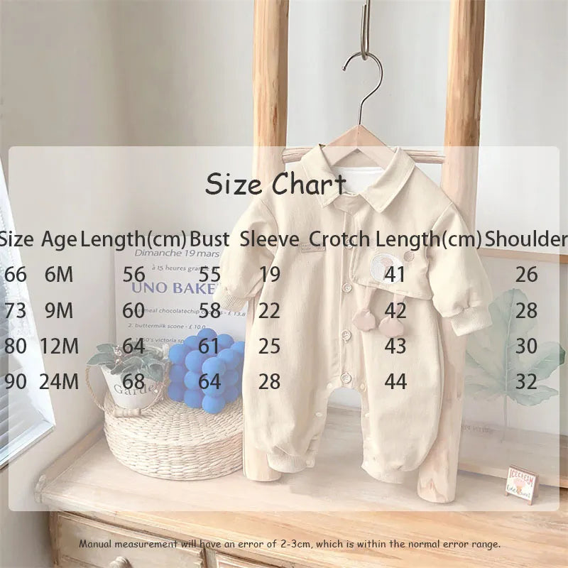 BEAR HANDMADE ROMPER 