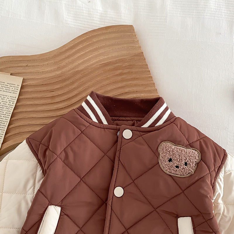 TIMMY BABY COTTON Warm Baseball Jacket
