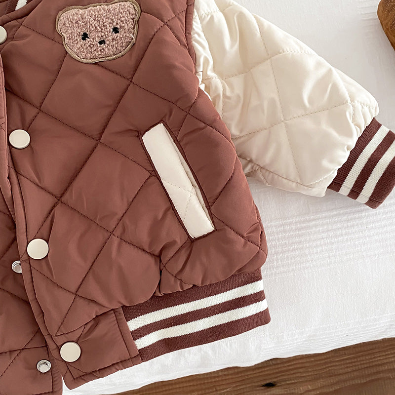 TIMMY BABY COTTON Warm Baseball Jacket