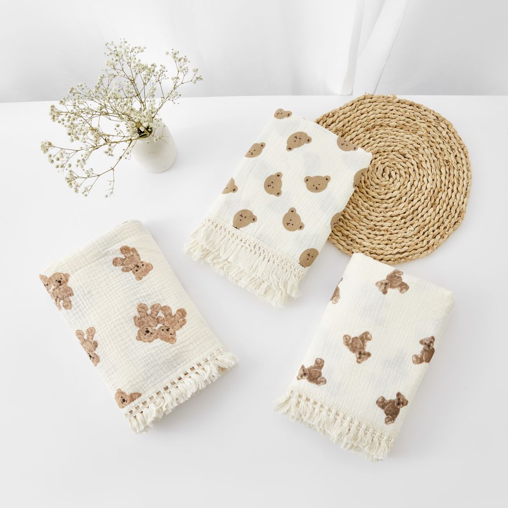 MUSLIN BED COMFORTER SLEEPING BLANKET