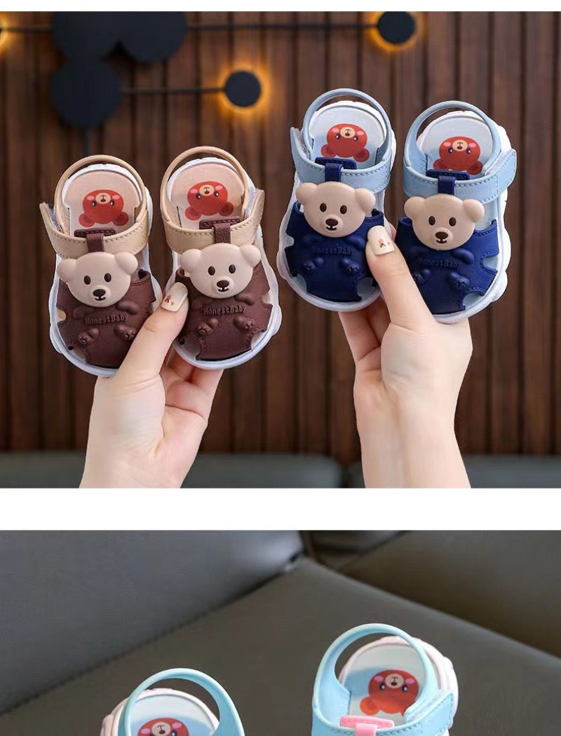 Summer Closed Toe Little Bear Beach Shoes