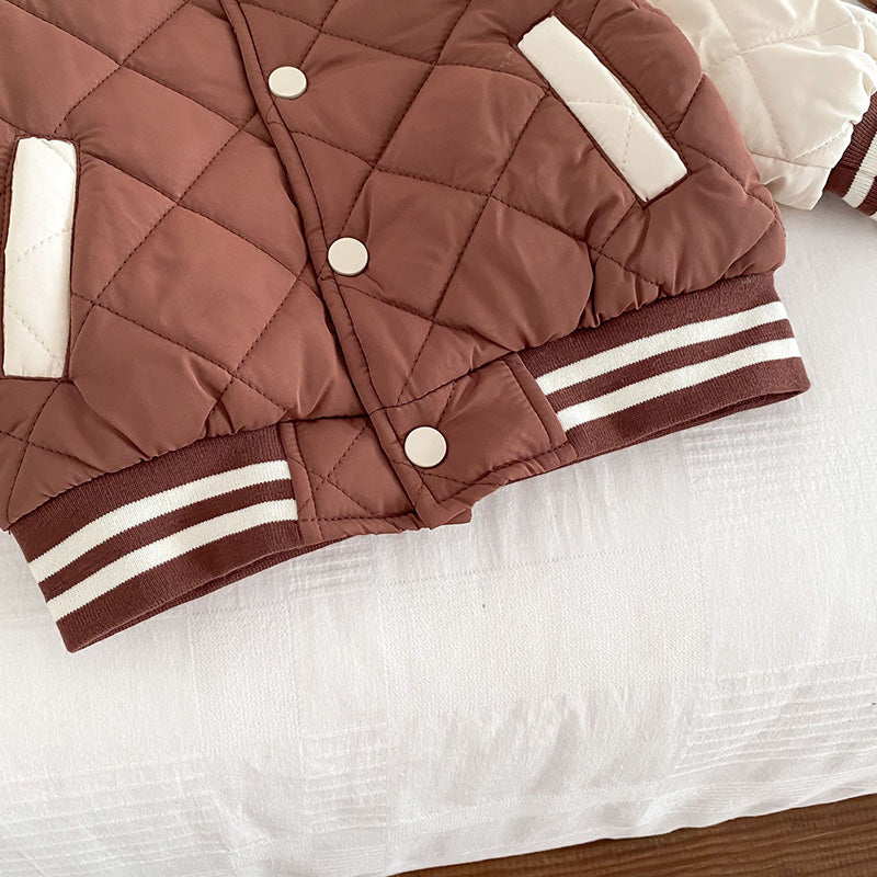 TIMMY BABY COTTON Warm Baseball Jacket