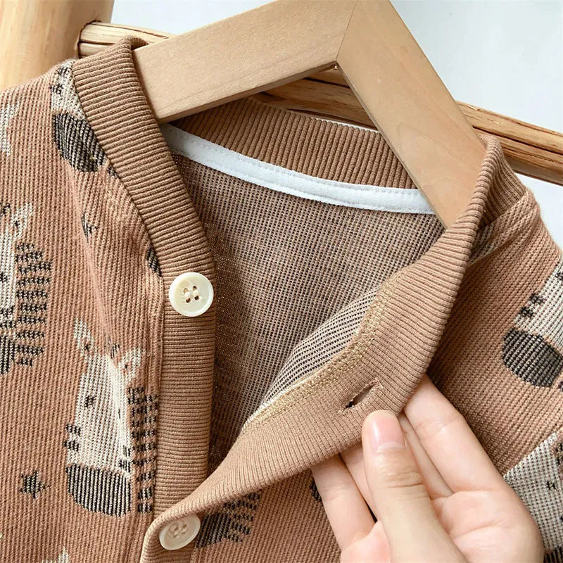 BABY STAR BUTTON POCKET ROMPER 