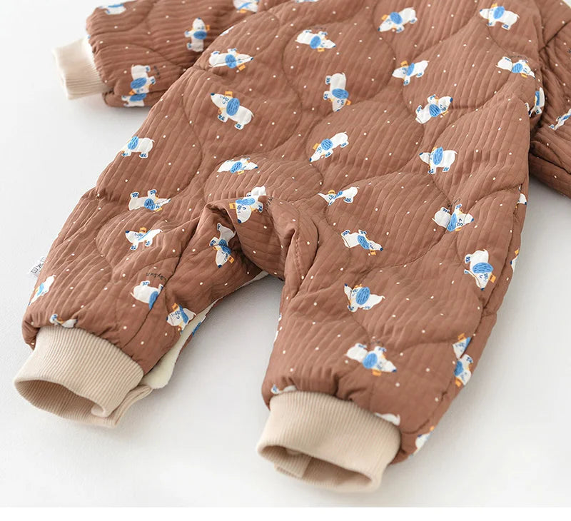 TONI BEAR WARM ROMPER + BAG