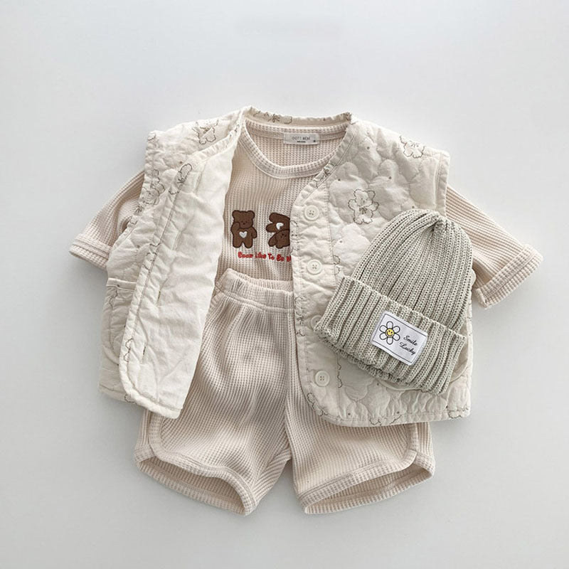 Rib Two-Piece Teddy | 100% cotton