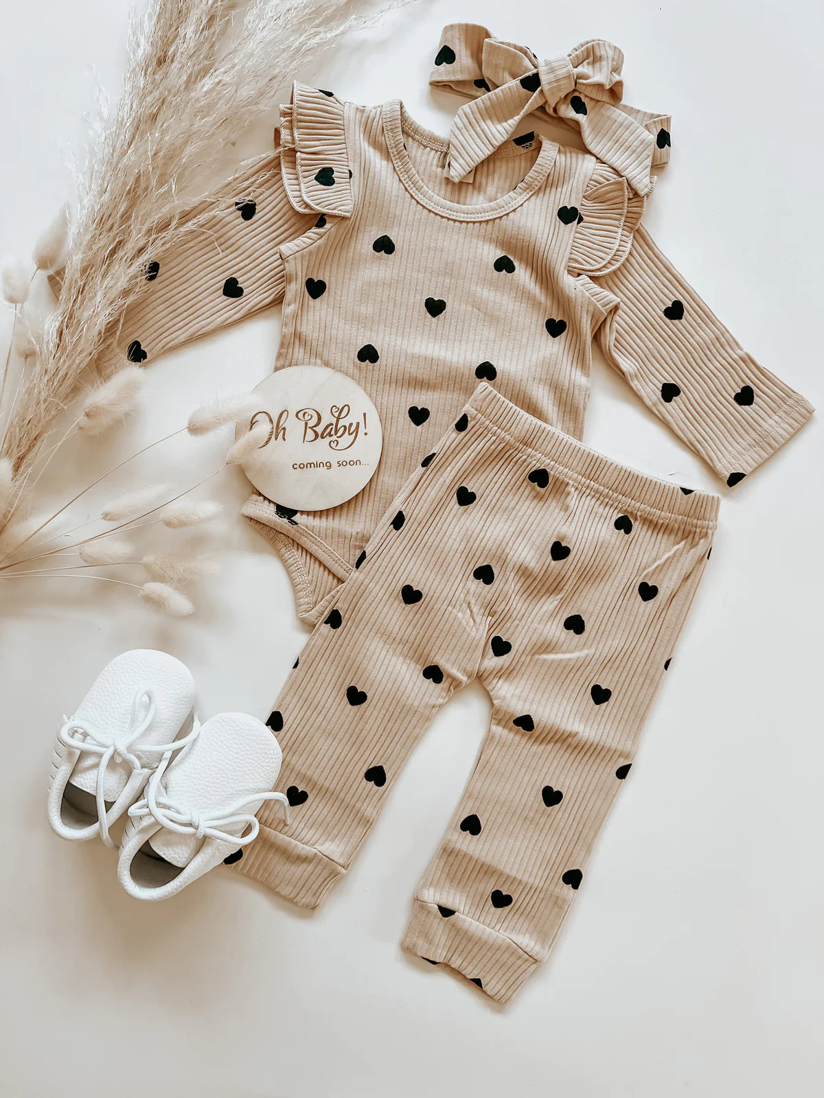 SET 3 PEZZI CUORE A COSTINE