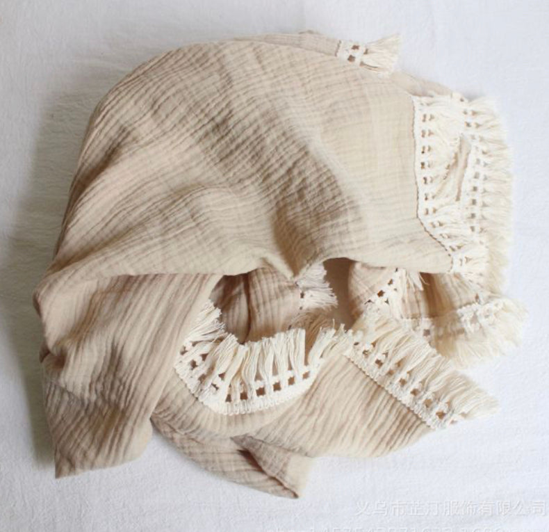 MUSLIN BED COMFORTER SLEEPING BLANKET