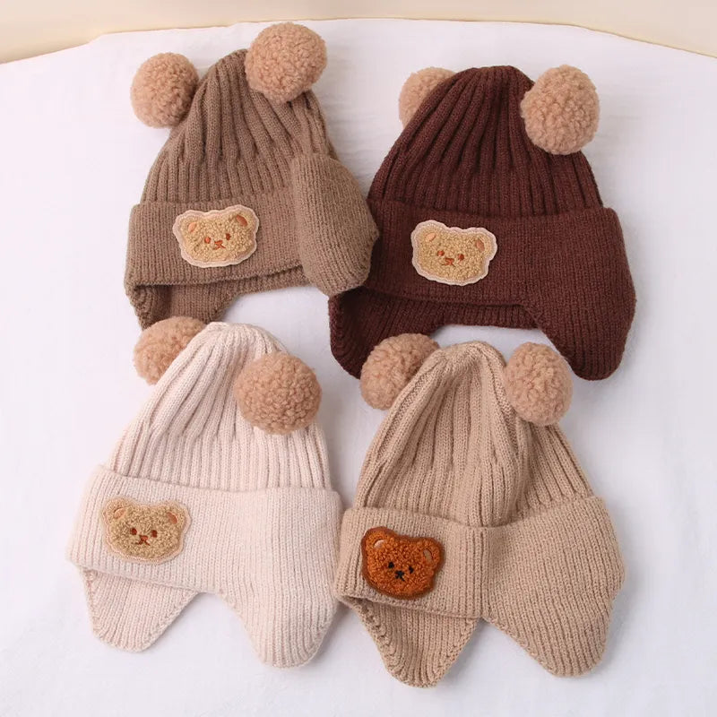 Bear Ear Beanie Hat