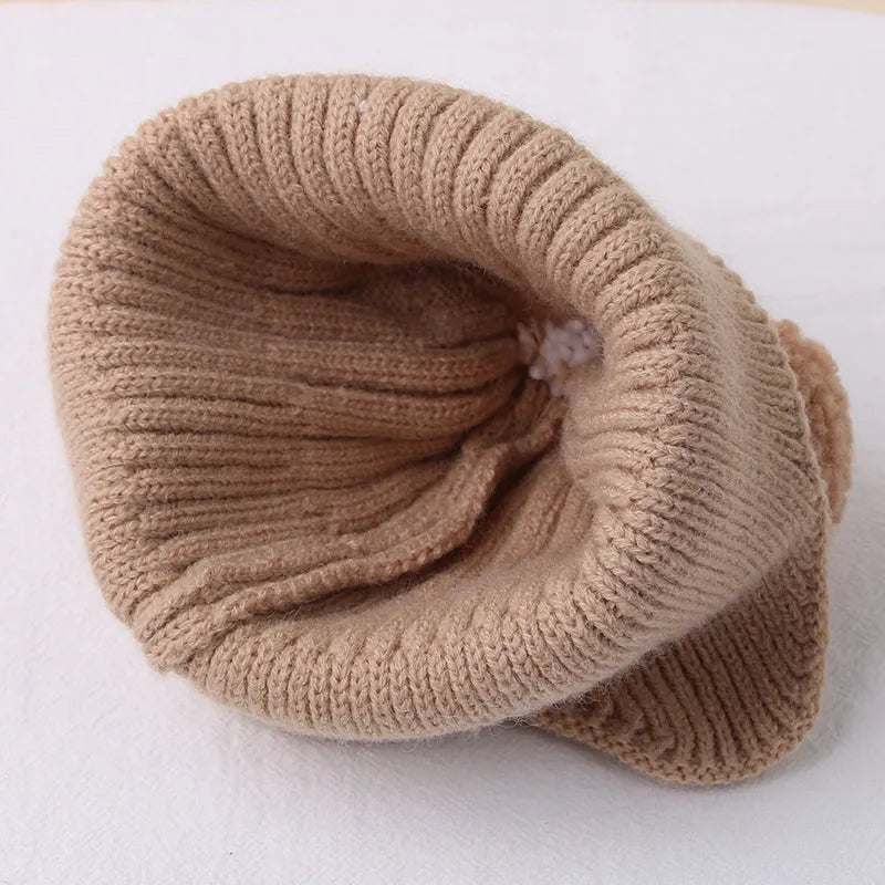 Bear Ear Beanie Hat