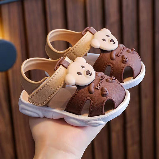 Summer Closed Toe Little Bear Beach Shoes