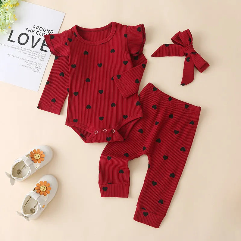 SET 3 PEZZI CUORE A COSTINE