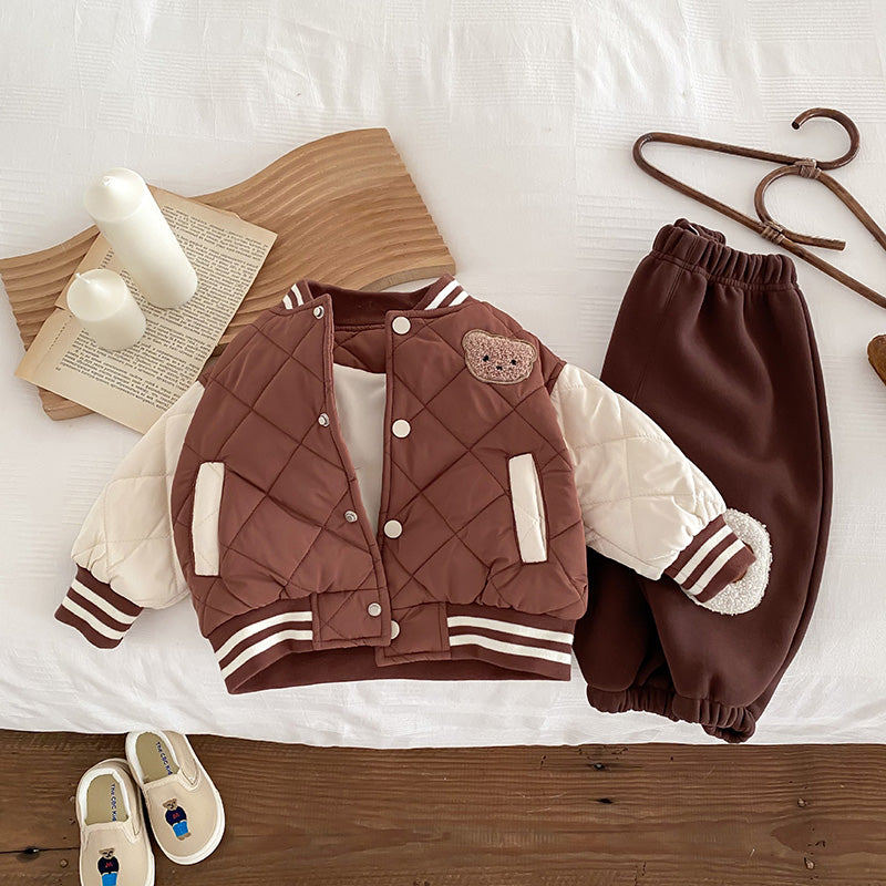 TIMMY BABY COTTON Warm Baseball Jacket