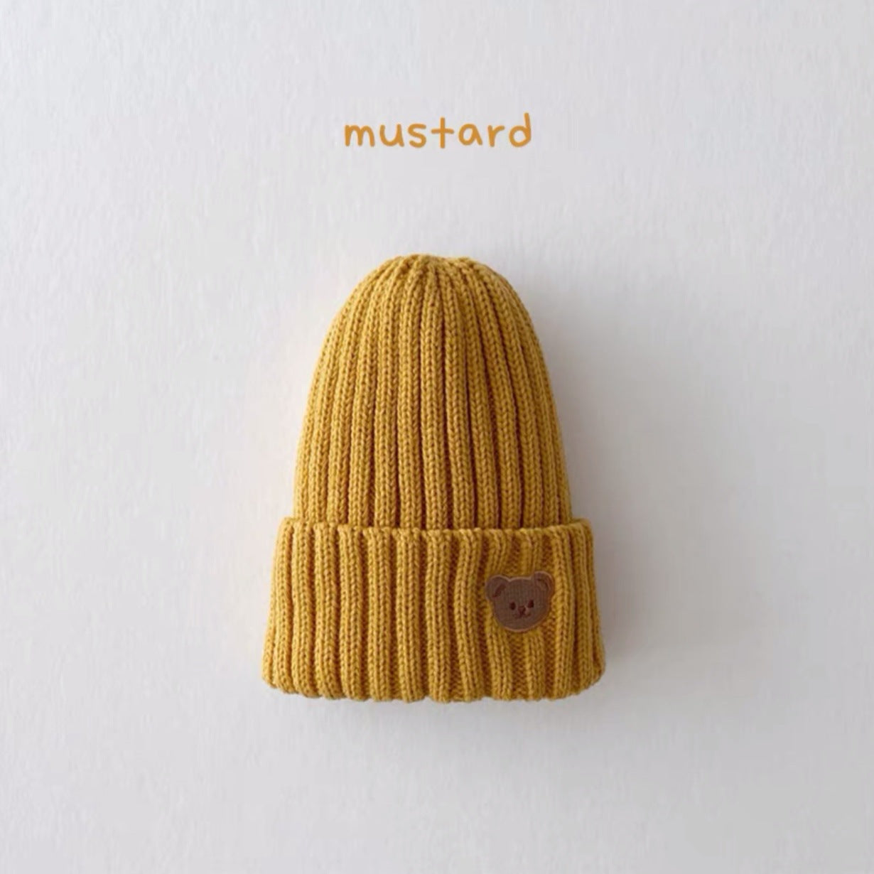 BABY BEAR KNITTED HAT